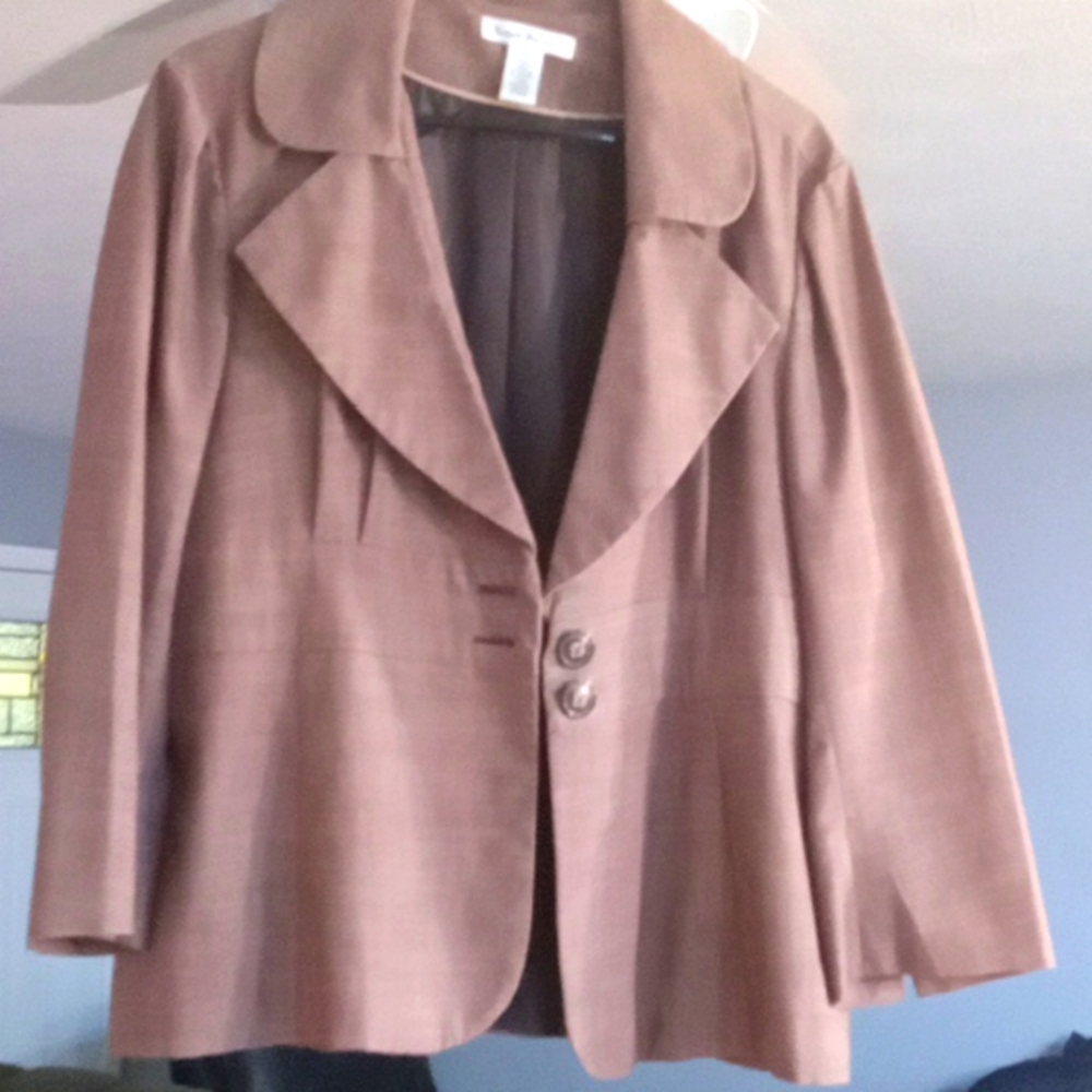 Brown blazer
